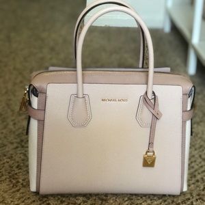 Michael Kors Mercer Medium Belted Satchel